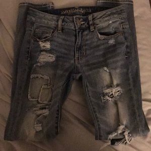 AE ripped jeans
